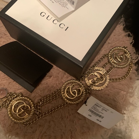 NEW💕Gucci GG chain belt💕 - Picture 4 of 8